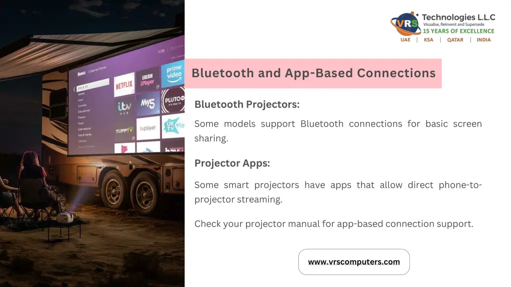 bluetooth and app based connections