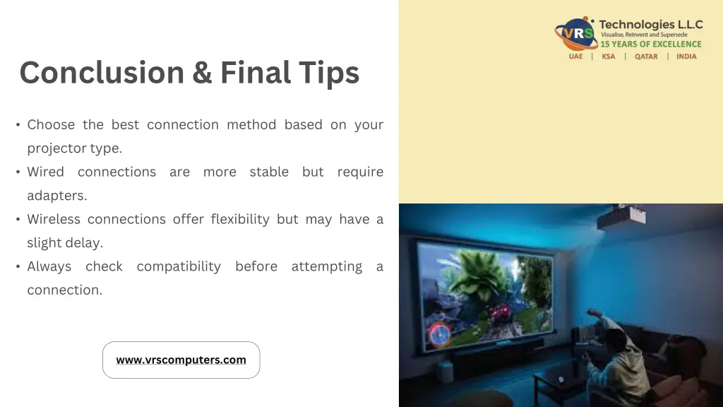 conclusion final tips