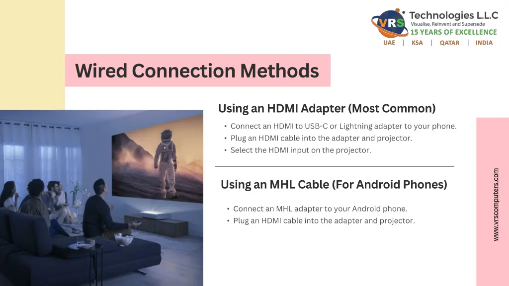wired connection methods