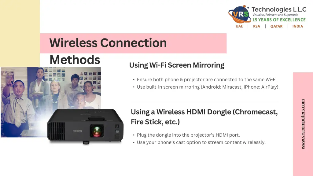 wireless connection methods