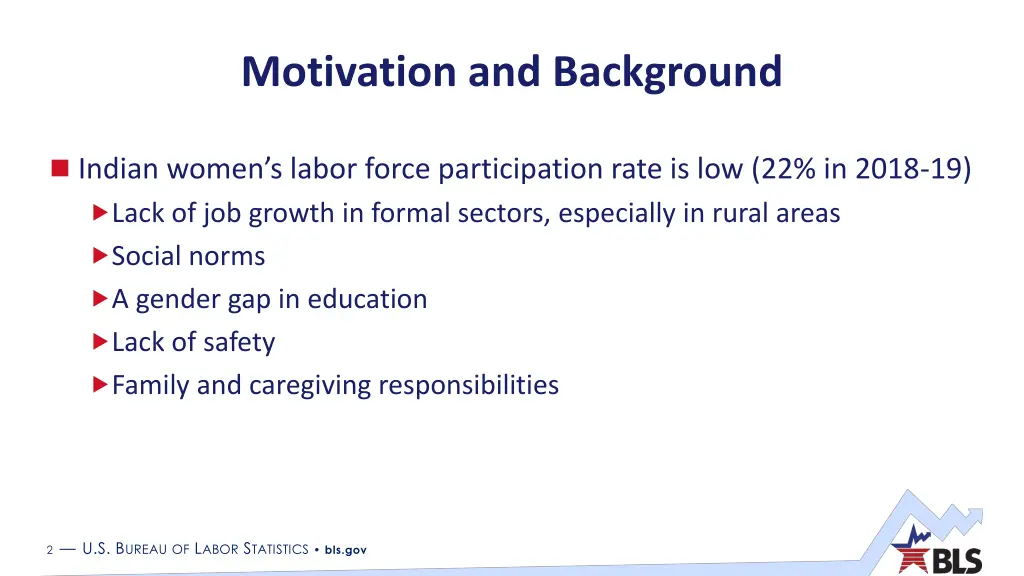 motivation and background