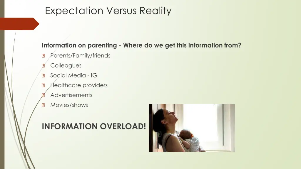 expectation versus reality