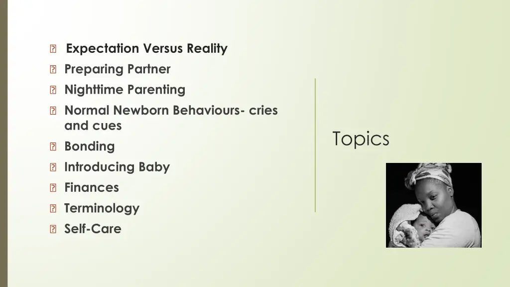 expectation versus reality preparing partner