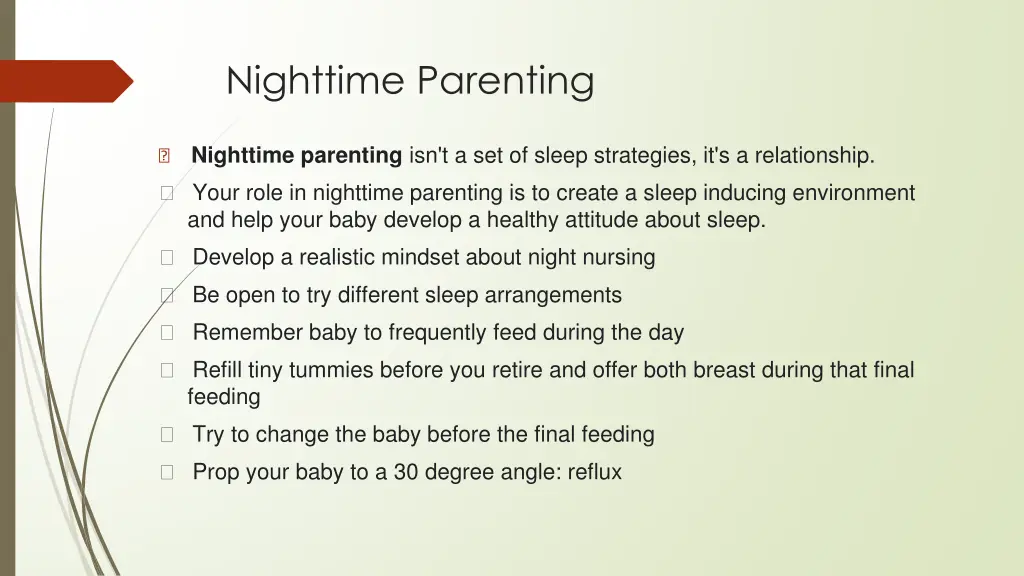 nighttime parenting 1