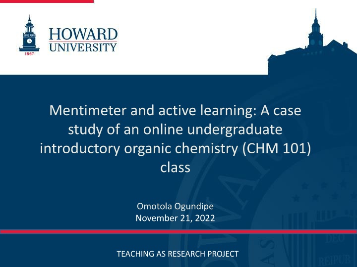 mentimeter and active learning a case study