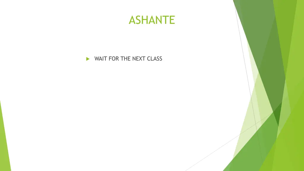 ashante