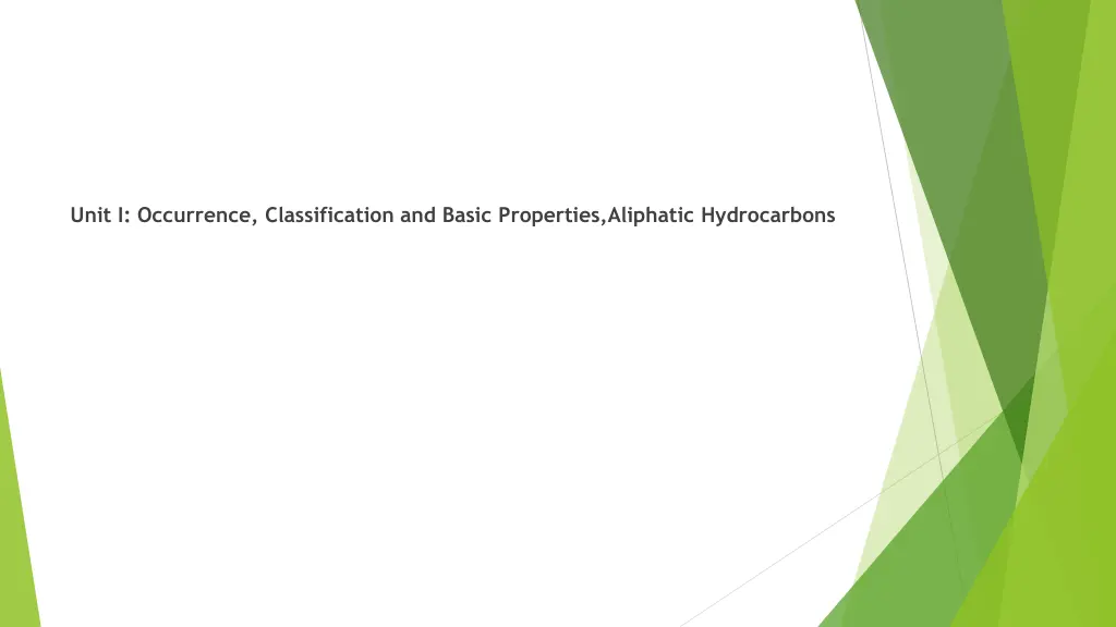 unit i occurrence classification and basic