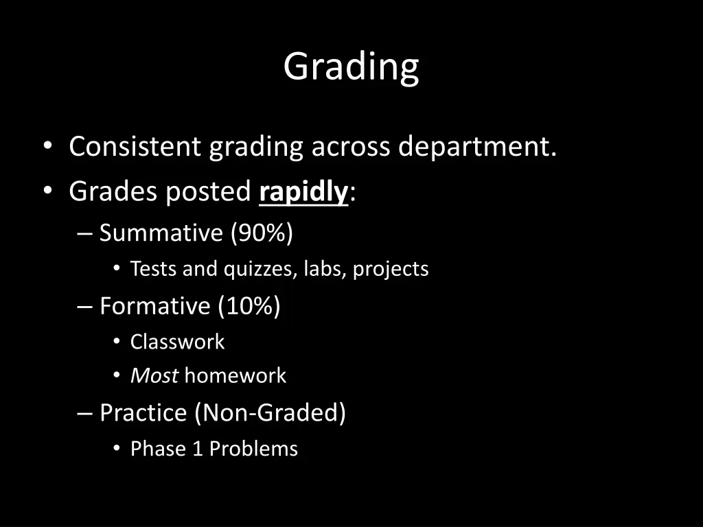 grading