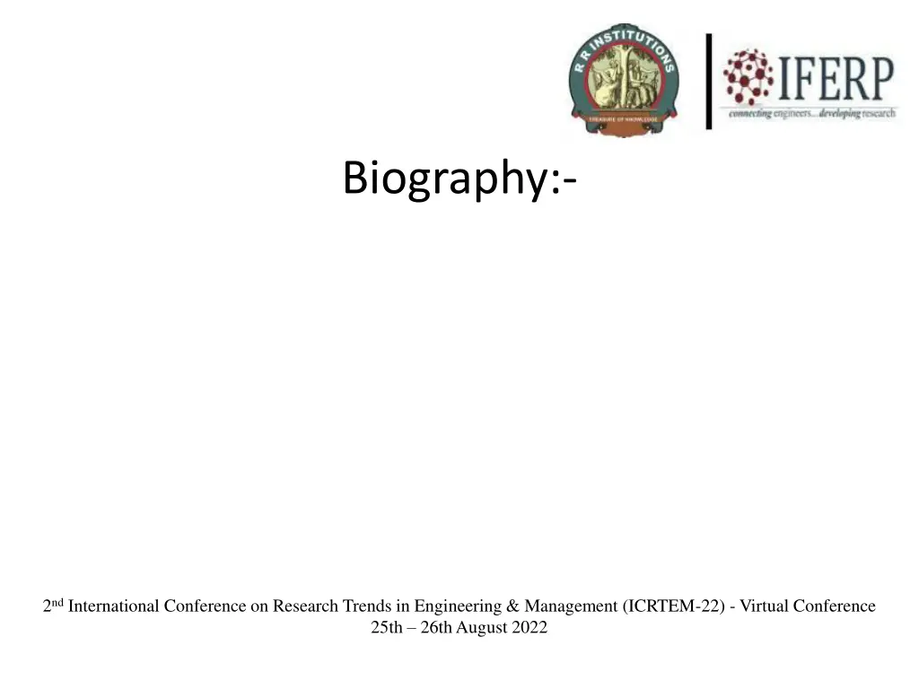 biography