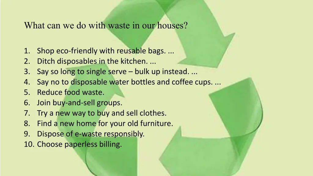 whatcanwe do with waste in ourhouses