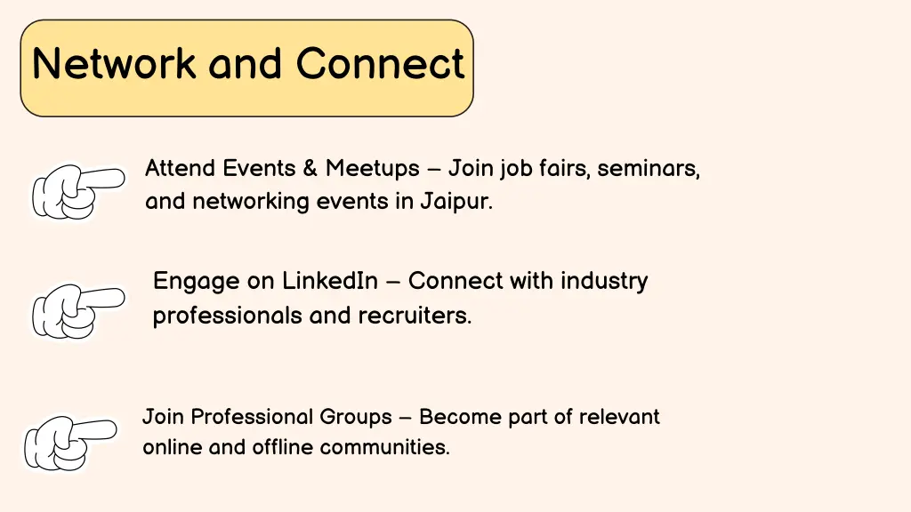 network and connect