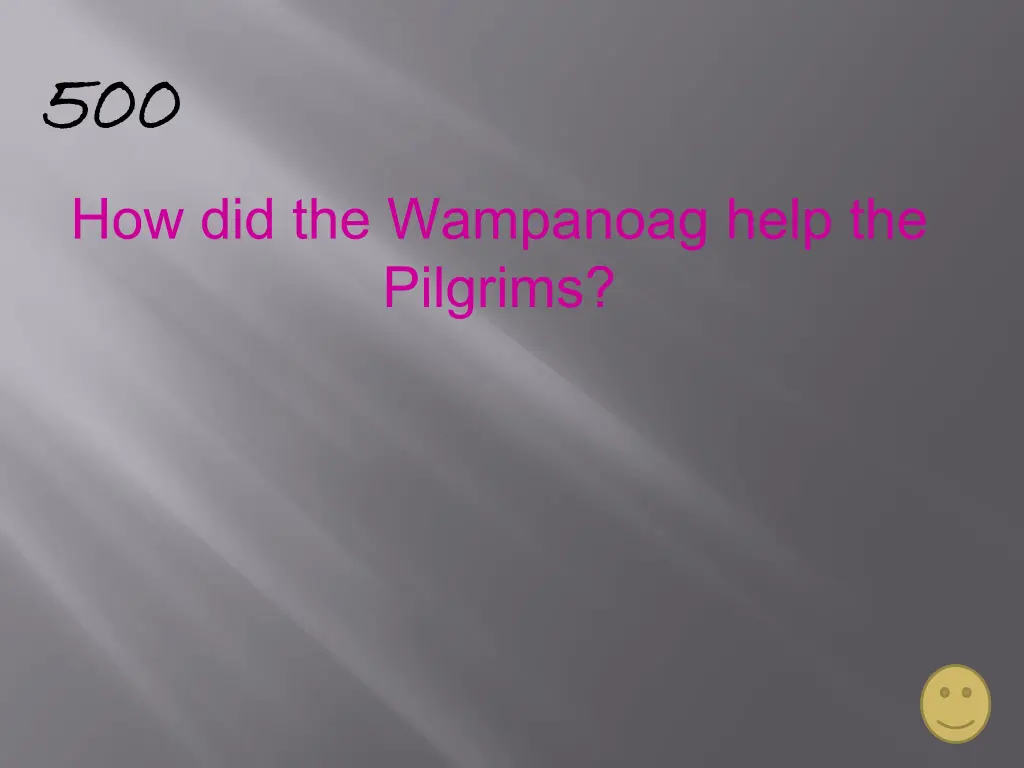 5 500 00 how did the wampanoag help the pilgrims