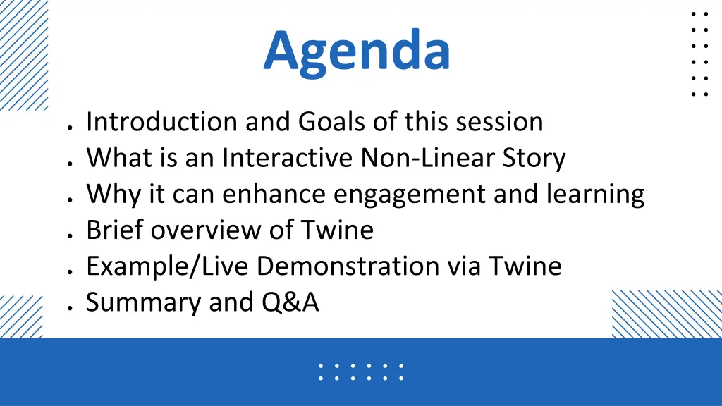 agenda