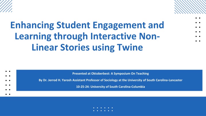 enhancing student engagement and learning through