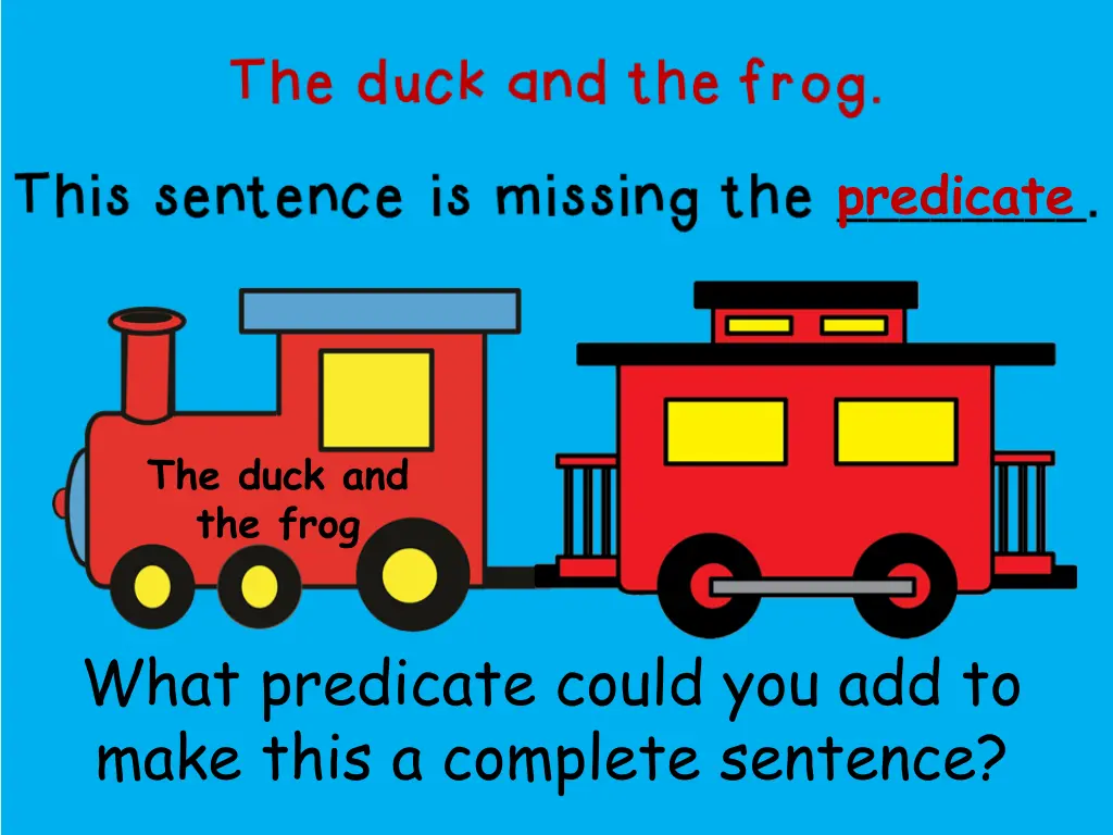 predicate 1