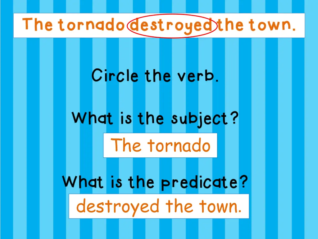 the tornado