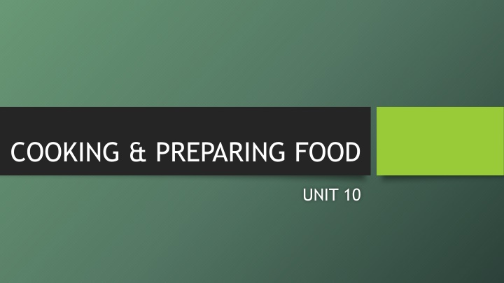 cooking preparing food
