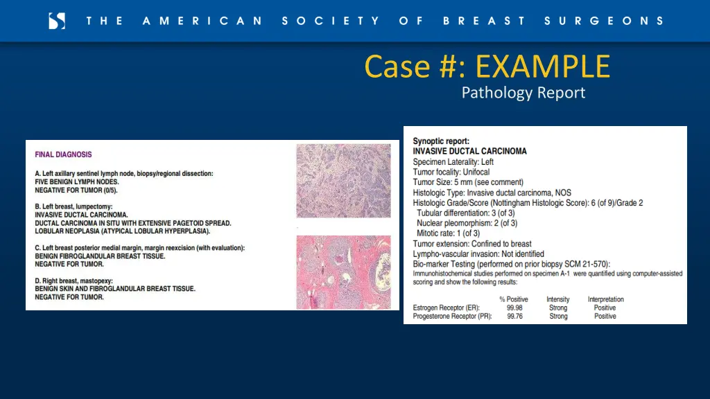 case example pathology report