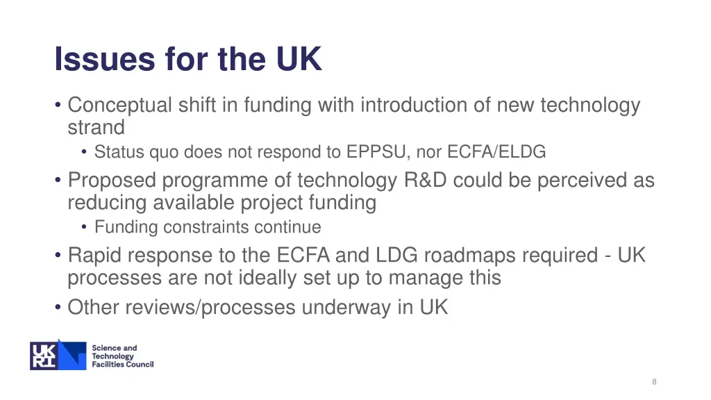issues for the uk