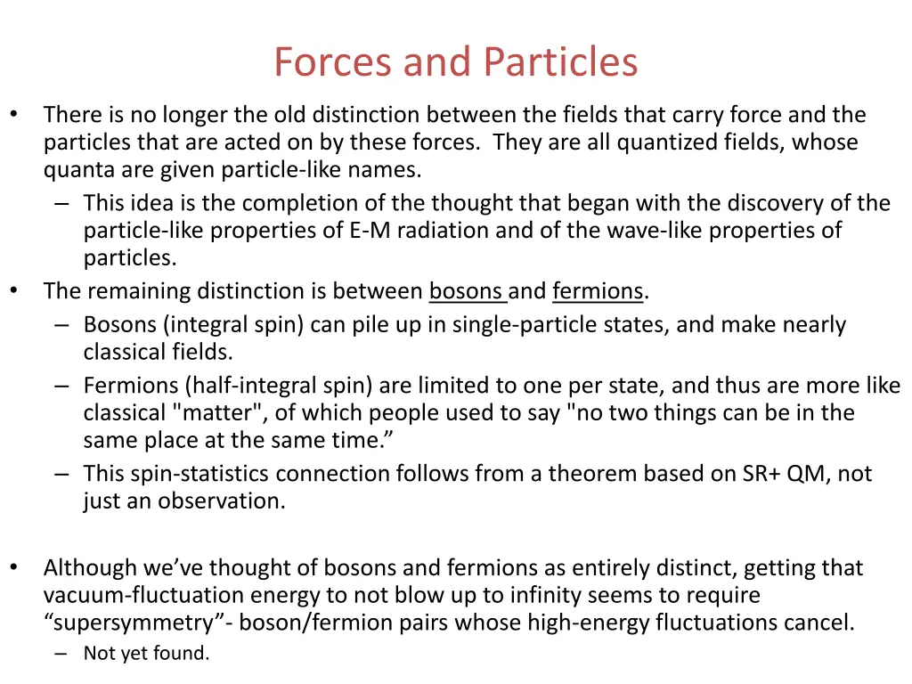 forces and particles 1