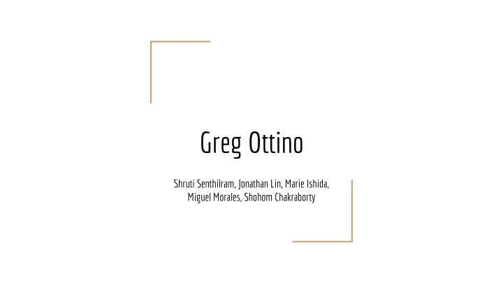 greg ottino