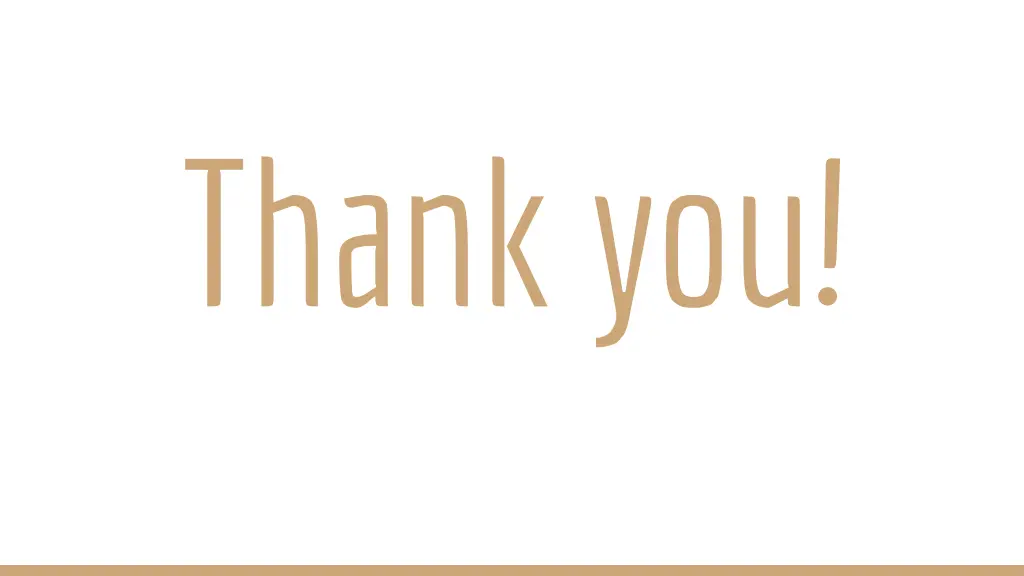 thank you
