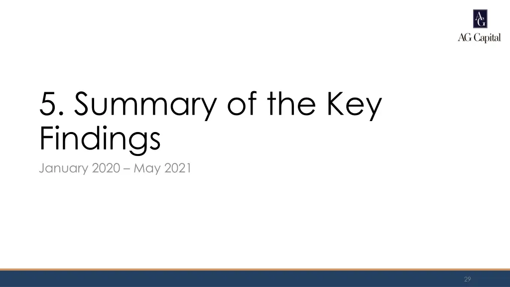 5 summary of the key findings january 2020
