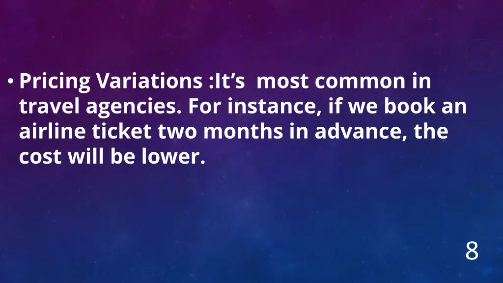 pricing variations it s most common in travel