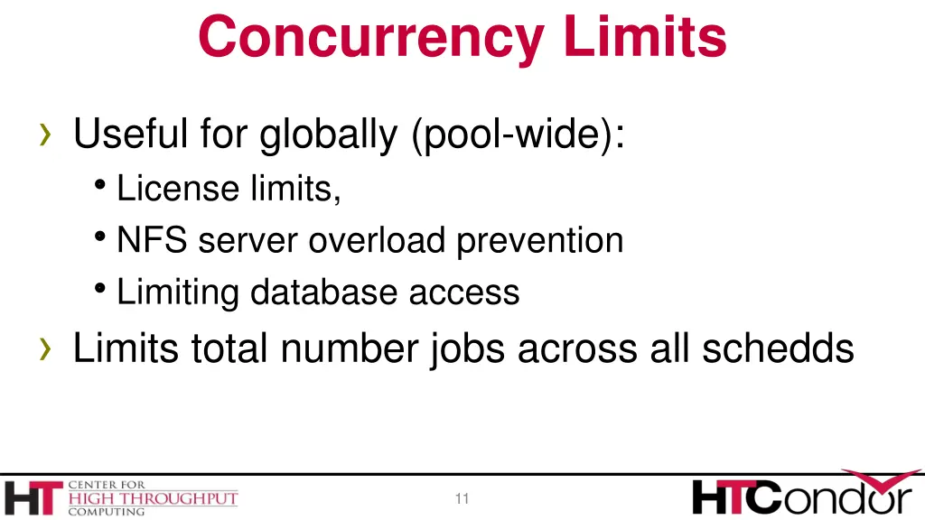 concurrency limits
