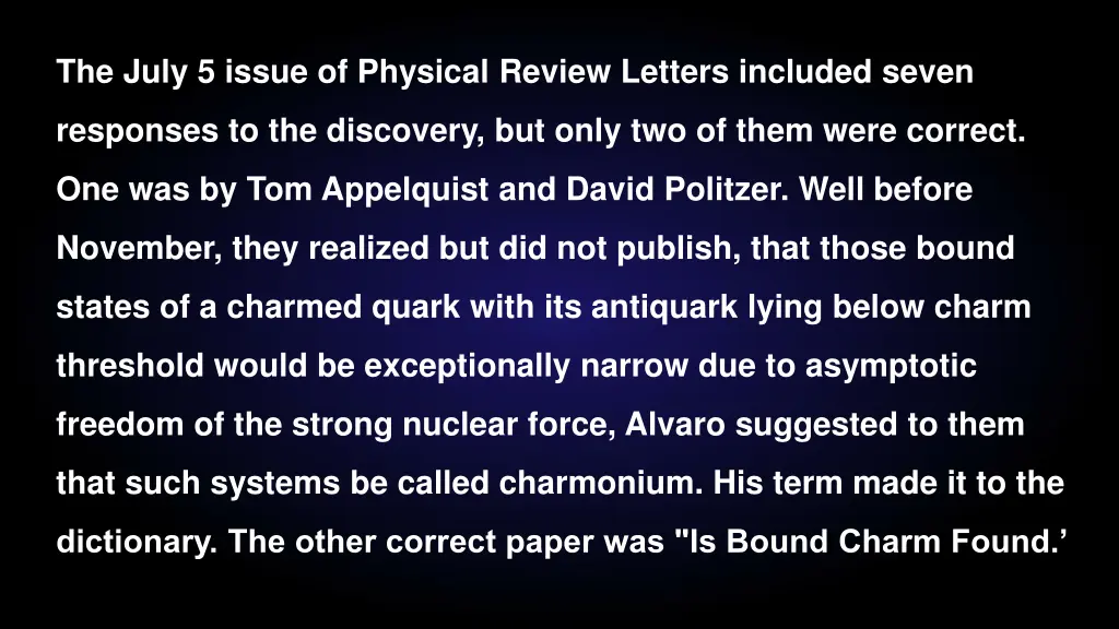 the july 5 issue of physical review letters