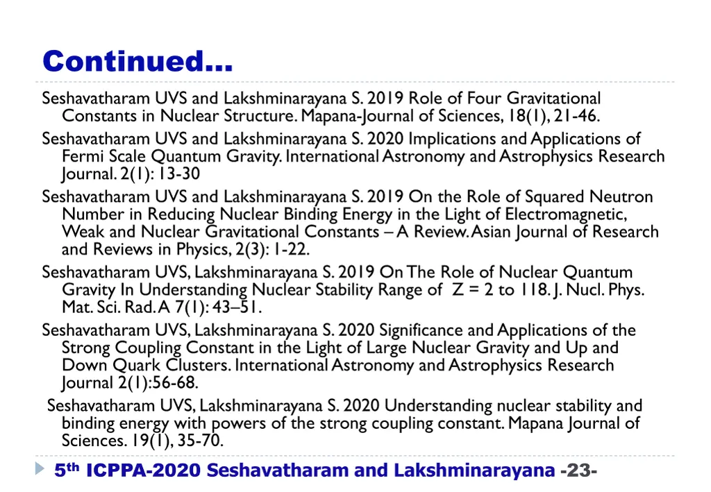 continued seshavatharam uvs and lakshminarayana