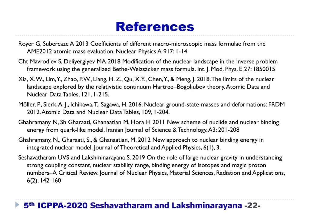 references
