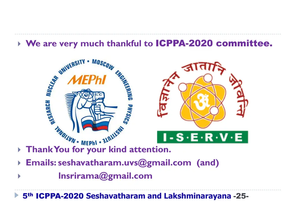 we are very much thankful to icppa 2020 committee