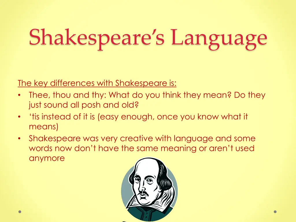 shakespeare s language