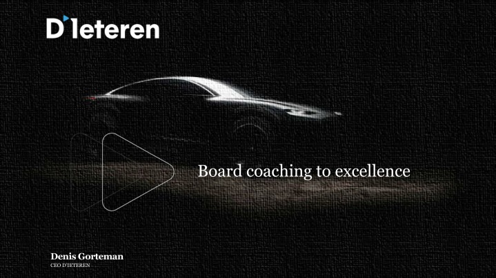board coaching to excellence