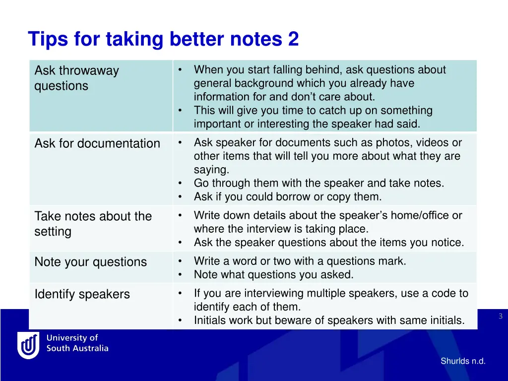 tips for taking better notes 2