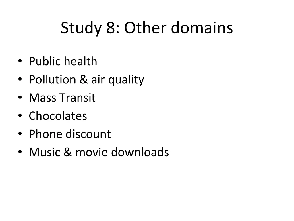 study 8 other domains 1