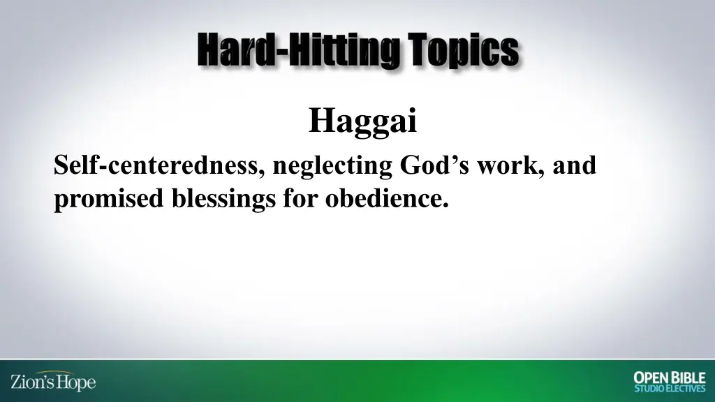 haggai