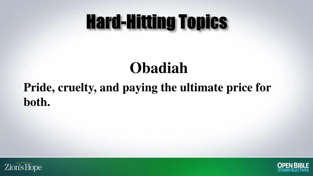obadiah