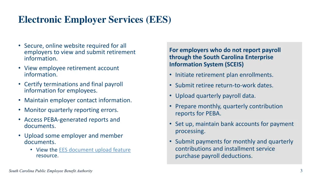 electronic employer services ees