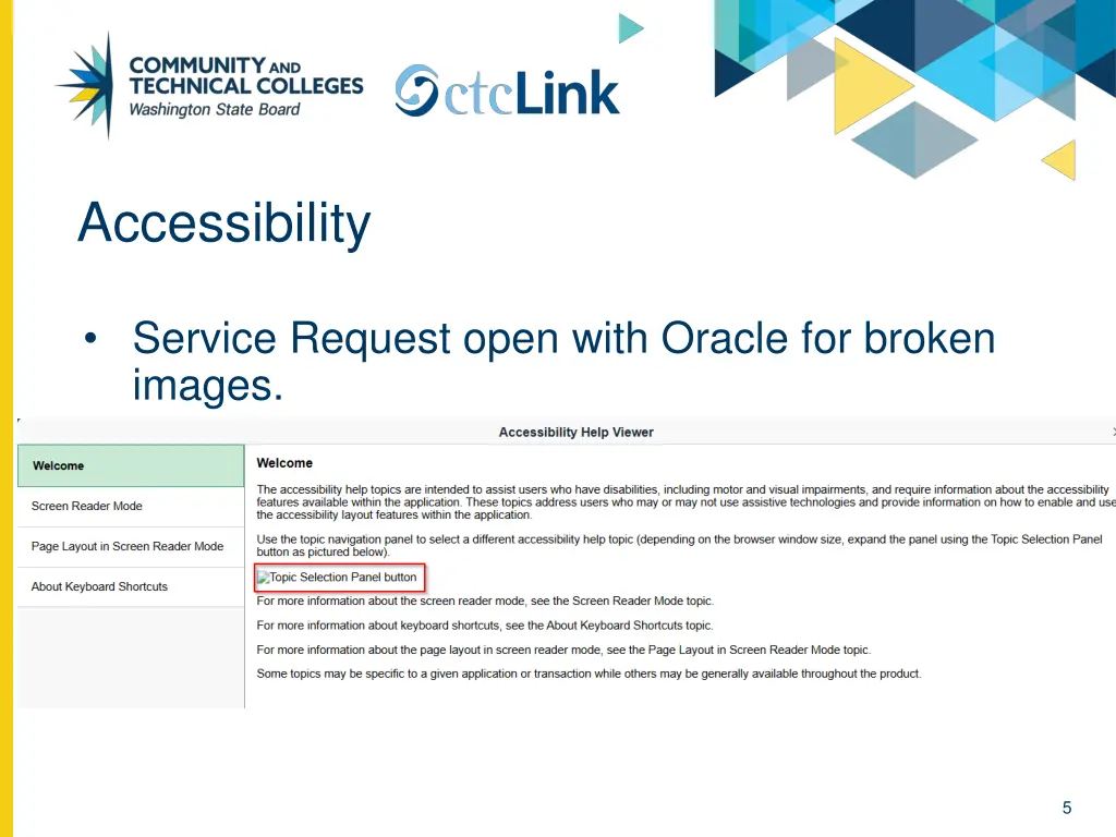accessibility