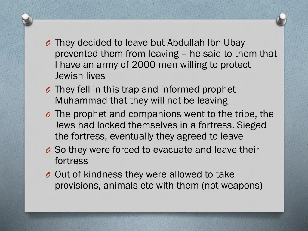 o they decided to leave but abdullah ibn ubay