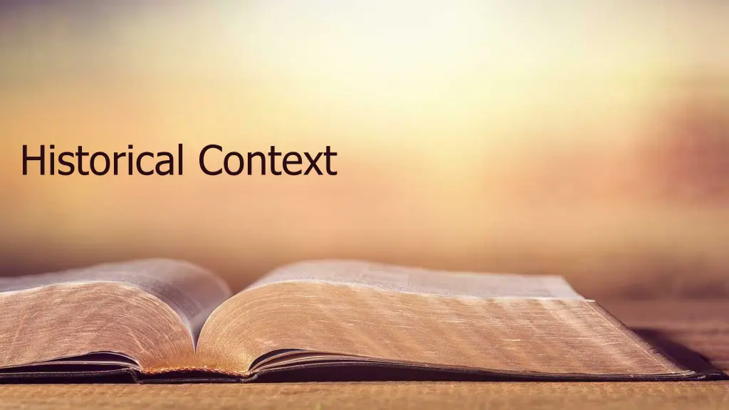 historical context