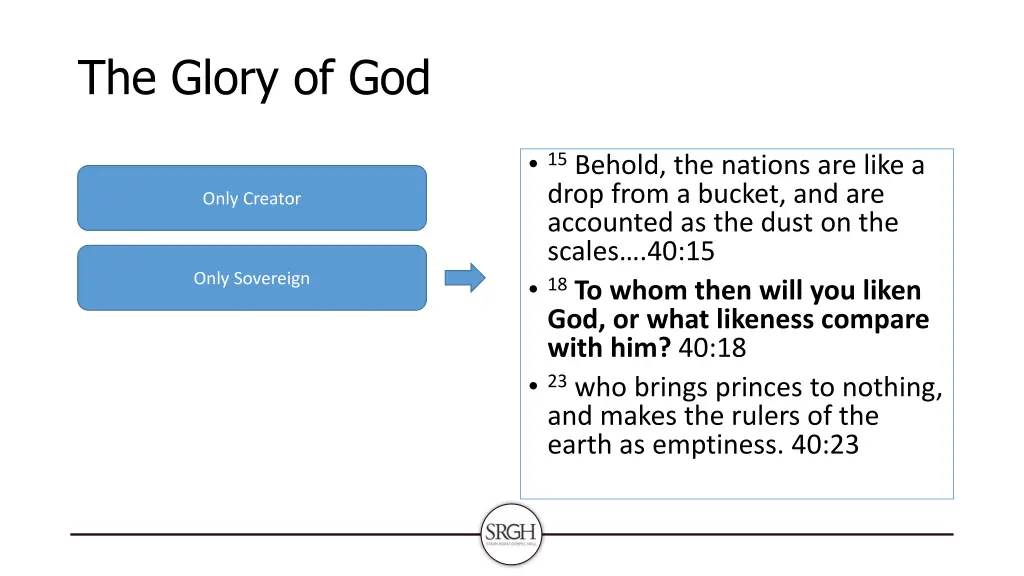 the glory of god 2