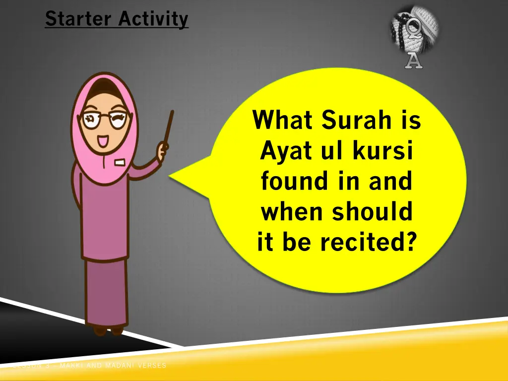 starter activity