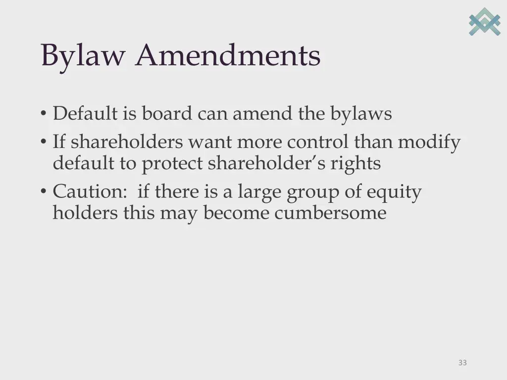 bylaw amendments