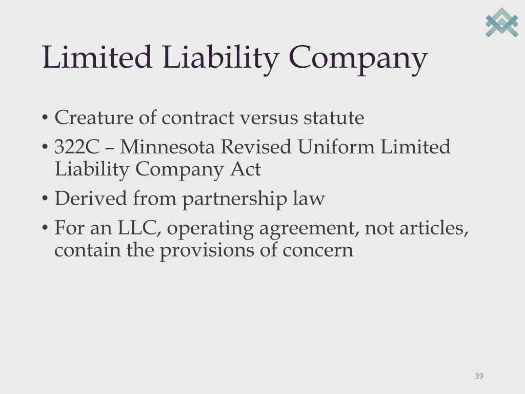 limited liability company