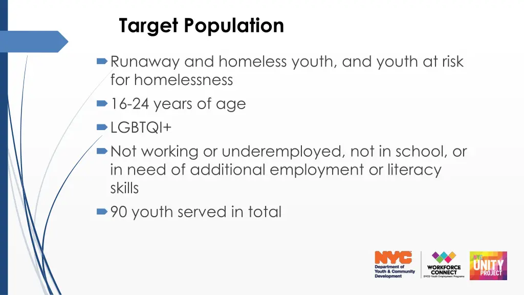 target population