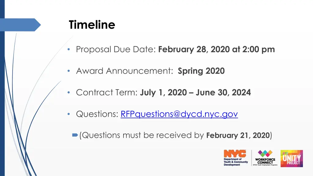 timeline
