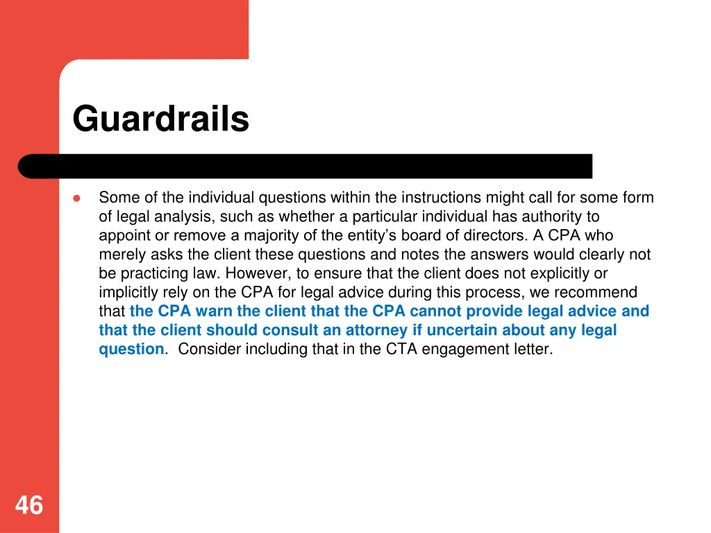 guardrails